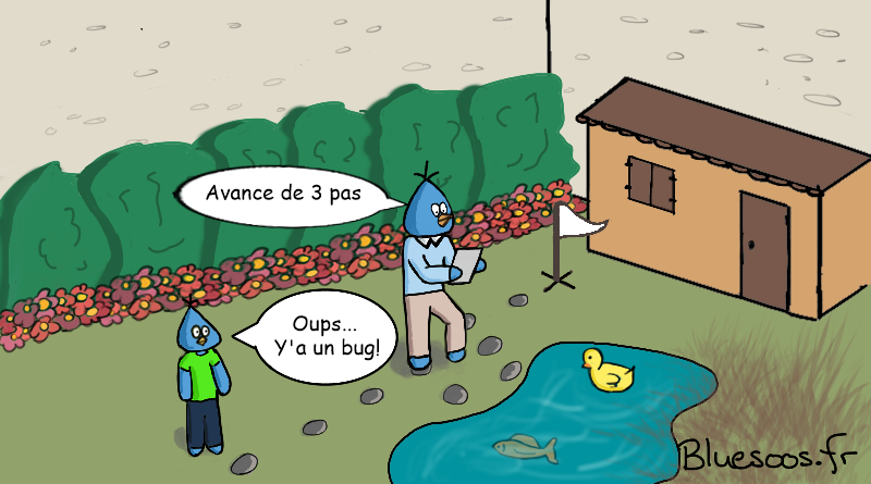 apprendre à coder dans le jardin