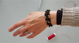 Bracelet à message codé un secret à partager avec maman